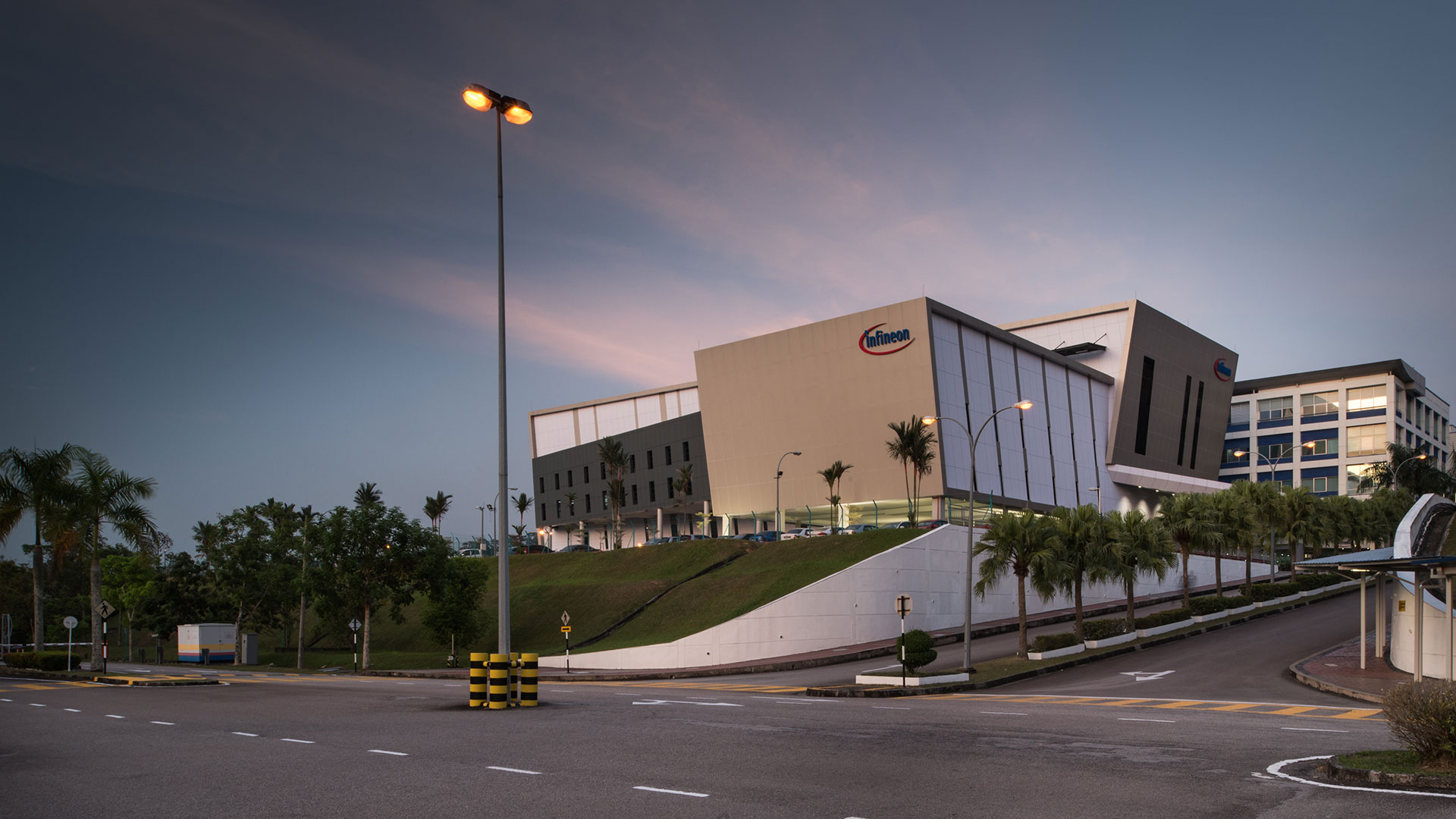 infineon technologies kulim by eowon designs architects